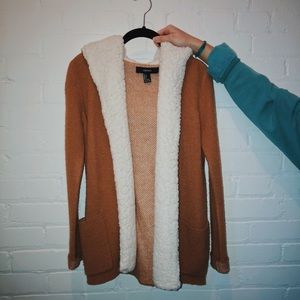 Forever 21 Open Knit Jacket
